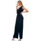 Load image into Gallery viewer, Surplice Culotte Jumpsuit
