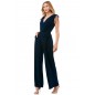 Load image into Gallery viewer, Surplice Culotte Jumpsuit
