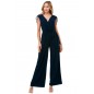 Load image into Gallery viewer, Surplice Culotte Jumpsuit
