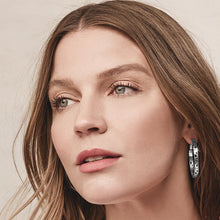 Load image into Gallery viewer, Contempo Large Hoop Earrings
