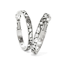 Load image into Gallery viewer, Contempo Medium Hoop Earrings
