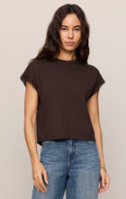 Load image into Gallery viewer, Marika Lace Trim Muscle Tee
