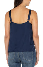 Load image into Gallery viewer, Woven Tank w/Lace Trim
