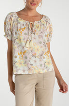 Load image into Gallery viewer, Tie Neck Woven Top
