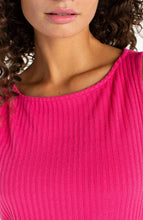 Load image into Gallery viewer, Slvless Boat Neck Rib Knit Top
