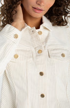 Load image into Gallery viewer, Fit &amp; Flare Trucker Jacket
